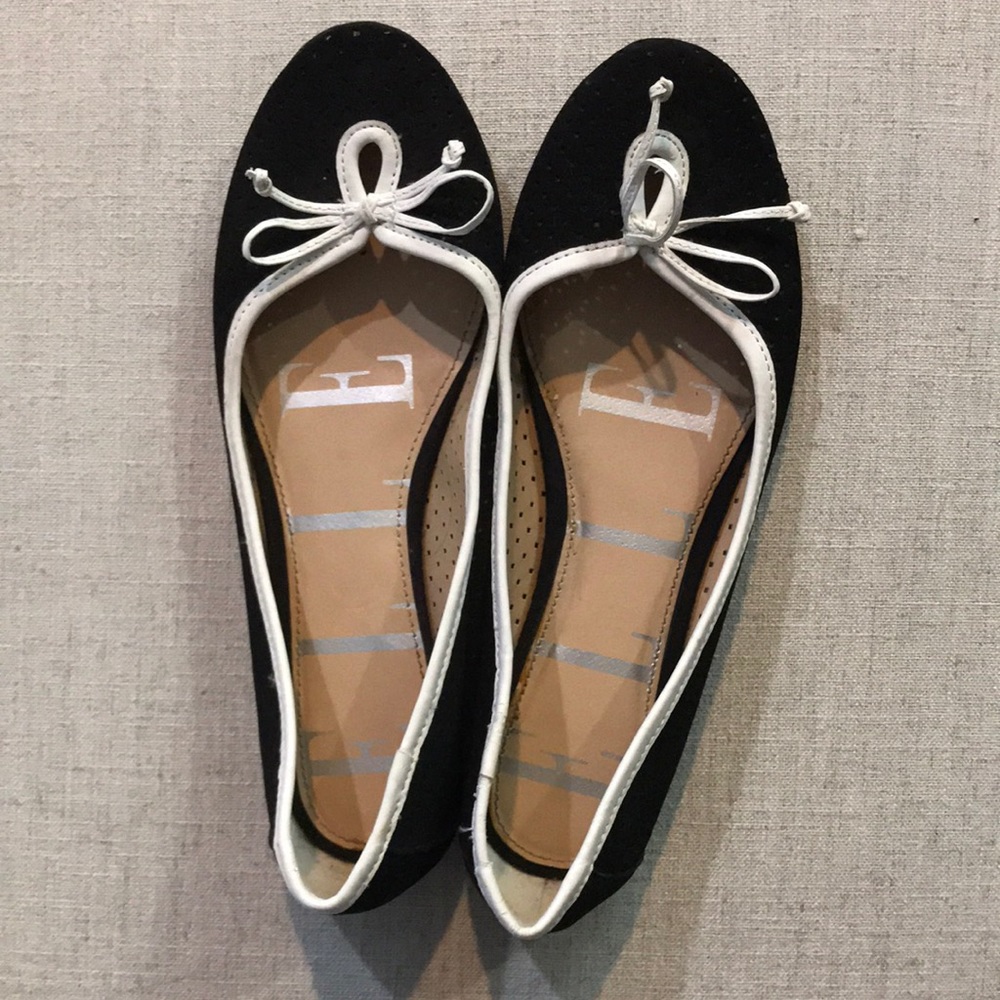 Elle flats ,slip on, size 7 1/2